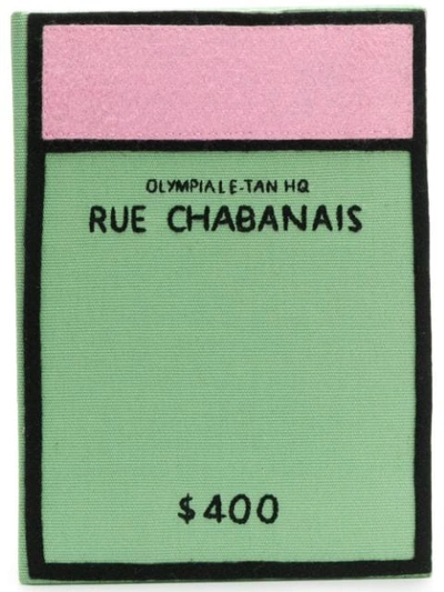 Olympia Le-tan Rue Chabanais Clutch Bag - Green