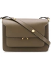 Marni Trunk Shoulder Bag In Green