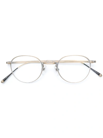 Matsuda Zweifarbige Brille - Silber In Silver