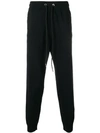 Diesel Logo Band Track Pants In Black