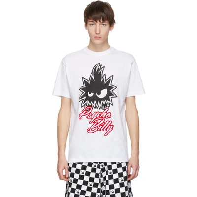 Mcq By Alexander Mcqueen Mcq Alexander Mcqueen White Psycho Billy T-shirt In 9000optwht