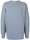 Extreme Cashmere Long-sleeve Fitted Sweater In Grey