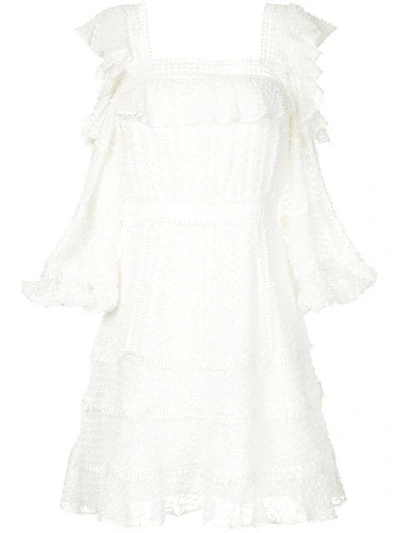 Rachel Gilbert Ollie Mini Dress - White