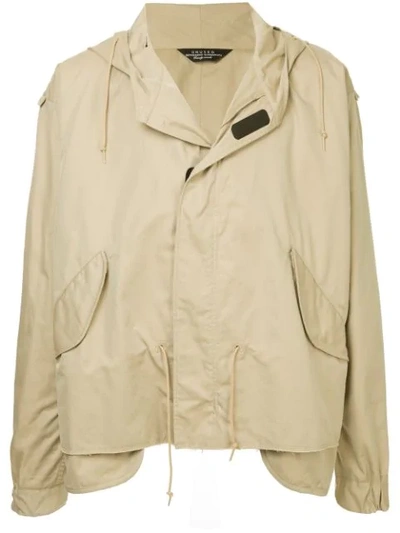 Unused Lightweight Hooded Jacket - Brown