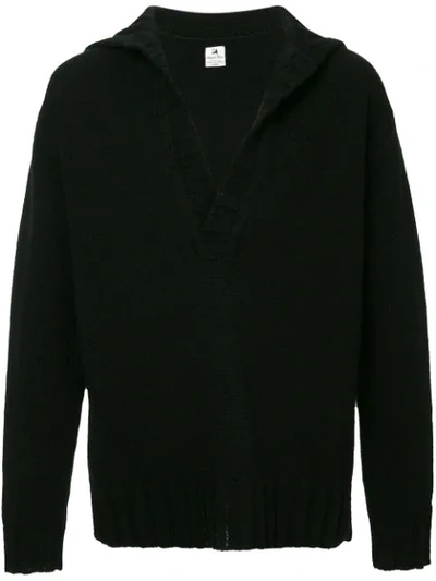 Sasquatchfabrix . V-neck Sweater - Black