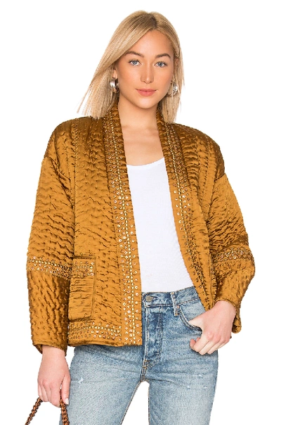 Ulla Johnson Sachi Jacket In Bronze