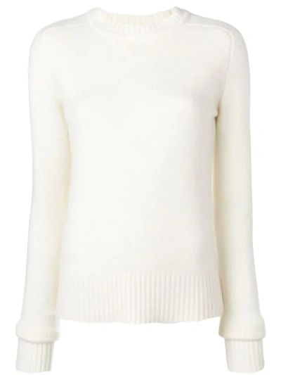 Extreme Cashmere Crew Neck Jumper In White
