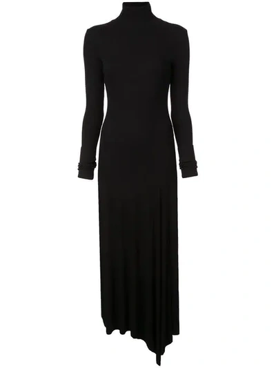 Ulla Johnson Moor Turtleneck Dress In Black
