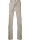 Incotex Tapered Leg Trousers - Grey