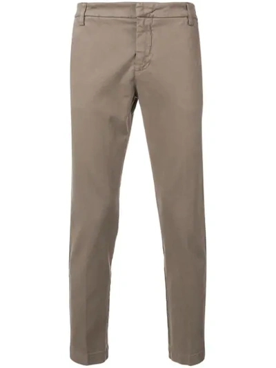 Entre Amis Cropped Trousers - Neutrals