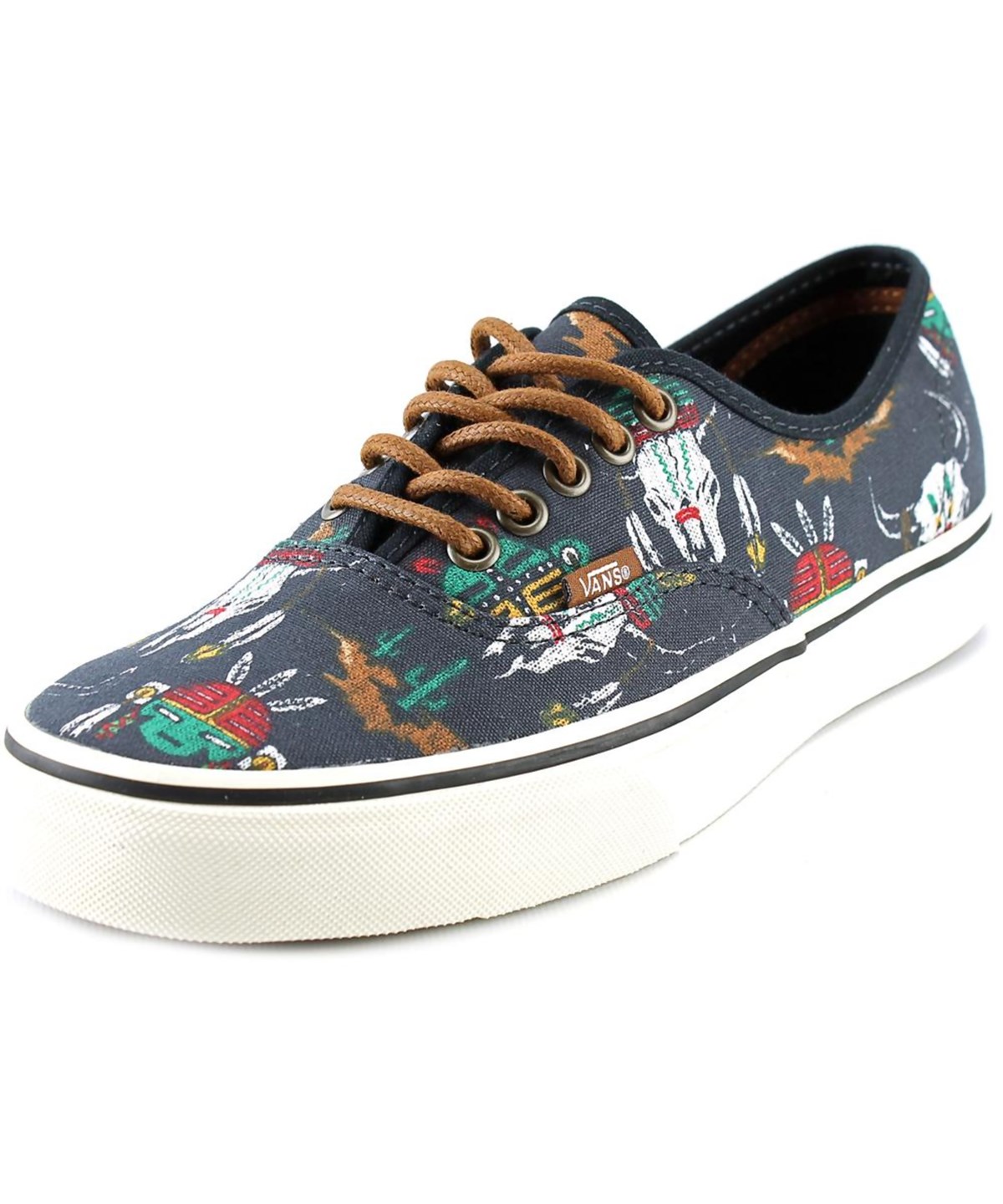 Vans Authentic Men Round Toe Canvas Blue Skate Shoe' ModeSens