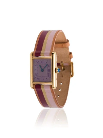 La Californienne Denia Violet Spice Cartier Watch In Pink