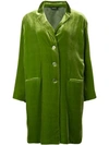 Aspesi Single Breasted Coat - Green