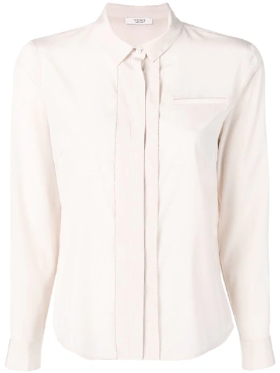 Peserico Double Placket Blouse - Neutrals