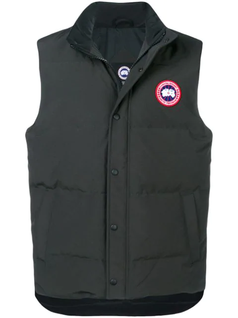 Canada Goose Padded Gilet In Volcano | ModeSens
