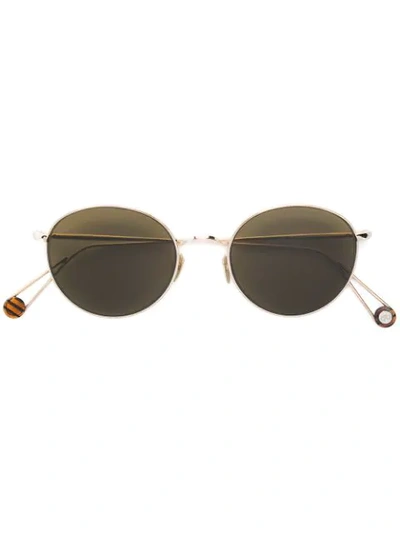 Ahlem Round Frame Sunglasses In Gold