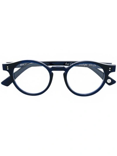 Ahlem Round Frame Glasses In Blue