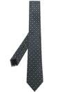 Gucci Gg Diamond Silk Tie - Blue