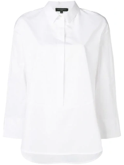 Antonelli Plain Shirt In White