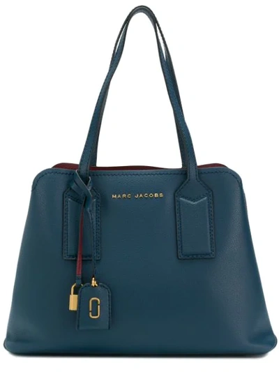 Marc Jacobs The Editor 29 Logo Tote Bag In Blue