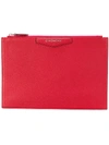 Givenchy Pouch Clutch In Red