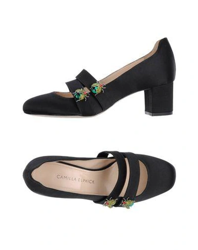 Camilla Elphick Pumps In Black