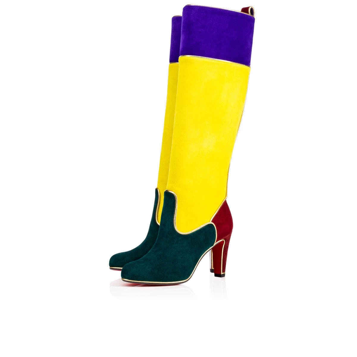 louboutin louis veau velours