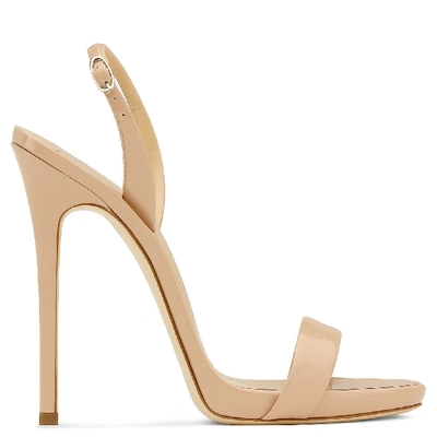 Giuseppe Zanotti Patent Leather 'sophie' Sandal Sophie In Pink