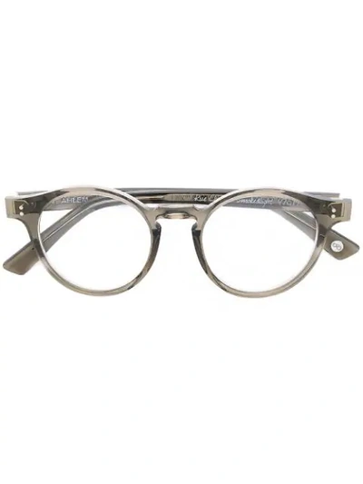 Ahlem Round Frame Glasses In Grey