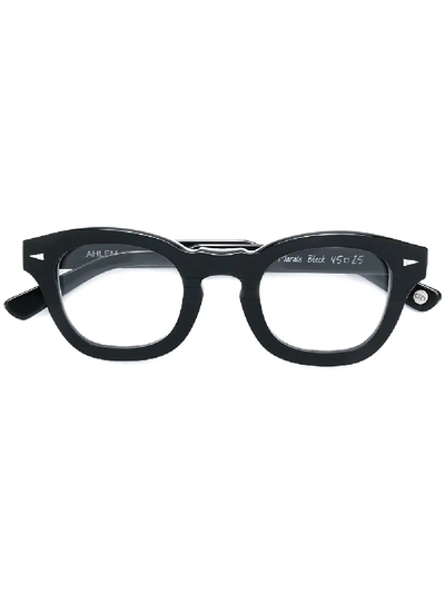 Ahlem Square Frame Glasses - Black