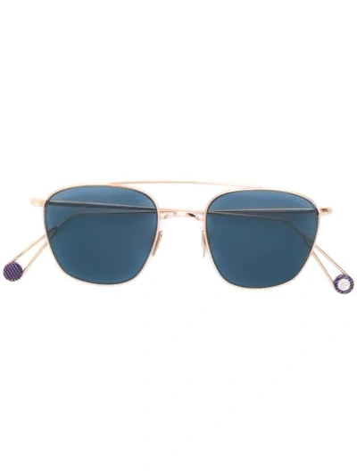Ahlem Square Frame Sunglasses In Gold