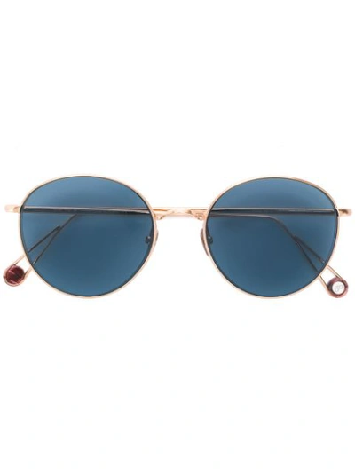 Ahlem Round Frame Sunglasses In Gold