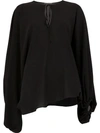 Alexander Mcqueen Keyhole Top In Black