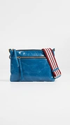 Isabel Marant Nessah Leather Crossbody Bag - Blue