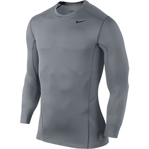 Nike Men's Pro Combat Hyperwarm Lite Fitted Shirt 618984 In Large ModeSens