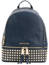 Michael Michael Kors Small 'rhea' Backpack In Blue