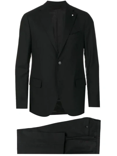Lardini Executive Fit Suit In Black