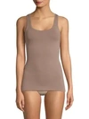 Hanro Touch Feeling Tank Top In Morel