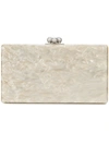 Edie Parker Jean Solid Clutch - Metallic