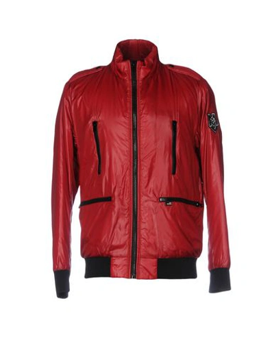 Love Moschino Jackets In Brick Red