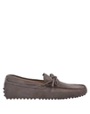 Tod's Loafers In Khaki