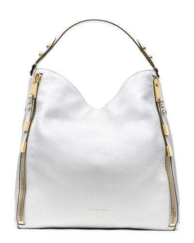 michael kors miranda zipper shoulder bag