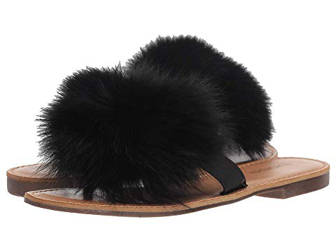 bebe katerina pom pom thong flat sandals