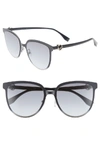 Fendi 57mm Sunglasses In Blue