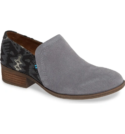 Toms Shaye Bootie In Shade Suede