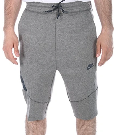 Nike Men's Tech Fleece 2.0 1mm Shorts 727357-091 In Carbon Heather/obsidian  | ModeSens