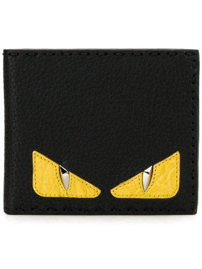 Fendi Bag Bugs Cardholder - Black