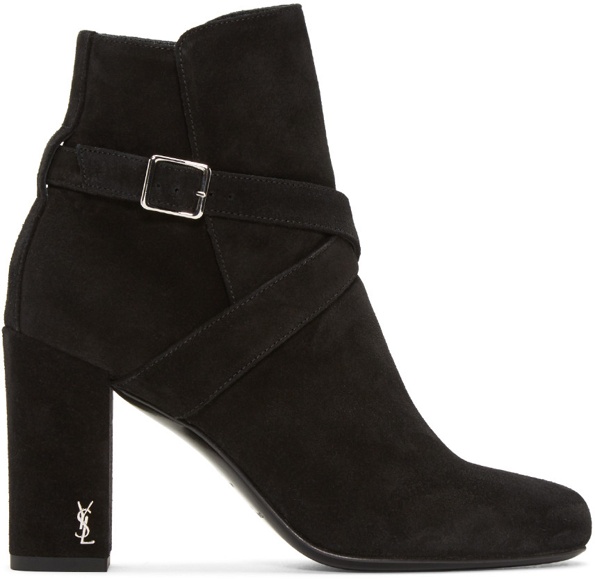 saint laurent high heel boots