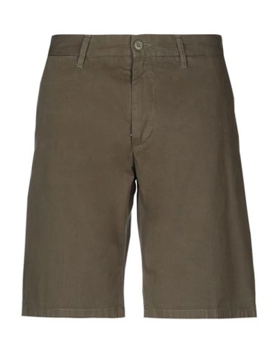 Carhartt Shorts & Bermuda In Dark Green