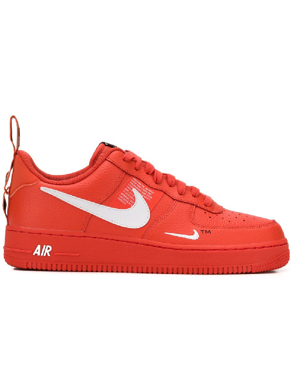 orange low top air force ones